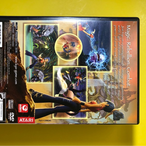 PS2 Game Bundle 4x: Devil May Cry, Final Fantasy X, Onimusha, Kya Dark Beginning - Picture 7 of 14